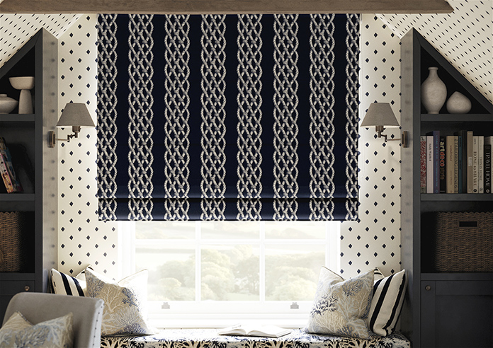 Knots, Hudds - Twist&Fit Roman Blind - Image 3